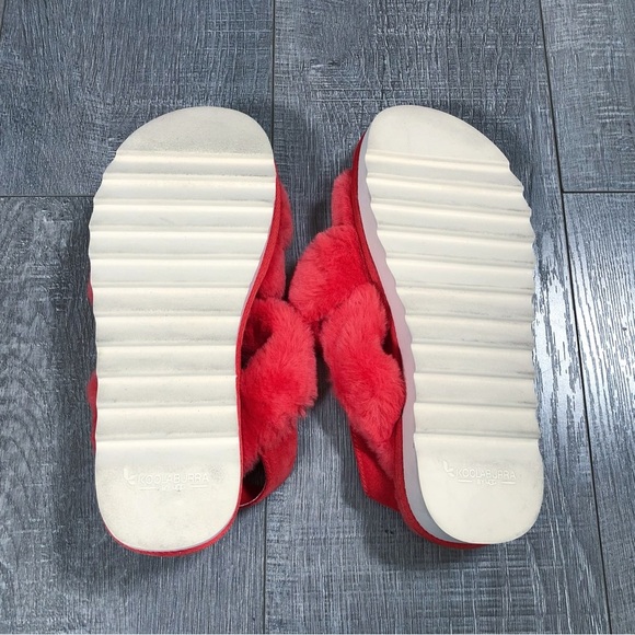 Koolaburra by UGG Women's Fuzz-Ee slipper/sandal hybrid Size 8 - Picture 5 of 9